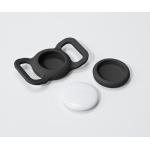 Husa din silicon Laut Pet Tag compatibila cu Apple AirTag, Pentru zgarda animalelor de companie, Negru 3 - lerato.ro