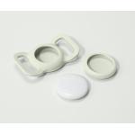 Husa din silicon Laut Pet Tag compatibila cu Apple AirTag, Pentru zgarda animalelor de companie, Verde 3 - lerato.ro