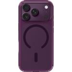 Husa Laut Crystal Fluro cu MagSafe compatibila cu iPhone 18 Pro Max / 17 Pro Max, Burgundy 2 - lerato.ro