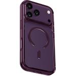 Husa Laut Crystal Fluro cu MagSafe compatibila cu iPhone 18 Pro Max / 17 Pro Max, Burgundy 3 - lerato.ro