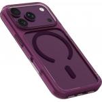 Husa Laut Crystal Fluro cu MagSafe compatibila cu iPhone 18 Pro Max / 17 Pro Max, Burgundy 5 - lerato.ro