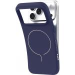 Husa Laut Huex Slim cu MagSafe compatibila cu iPhone 18 Pro Max / 17 Pro Max, Navy Blue 7 - lerato.ro