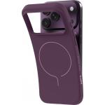 Husa Laut Huex Slim cu MagSafe compatibila cu iPhone 18 Pro Max / 17 Pro Max, Burgundy 7 - lerato.ro
