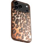 Husa Laut Huex Wave cu MagSafe compatibila cu iPhone 18 Pro / 17 Pro, Mocha Leopard 3 - lerato.ro