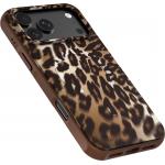 Husa Laut Huex Wave cu MagSafe compatibila cu iPhone 18 Pro / 17 Pro, Mocha Leopard 5 - lerato.ro