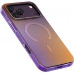 Husa Laut Huex Wave cu MagSafe compatibila cu iPhone 18 Pro / 17 Pro, Iris Purple 5 - lerato.ro