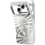 Husa Laut Huex Wave cu MagSafe compatibila cu iPhone 18 Pro / 17 Pro, Pearl Zebra 9 - lerato.ro