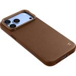 Husa Laut Lux Edge cu MagSafe compatibila cu iPhone 18 Pro / 17 Pro, Maro 4 - lerato.ro