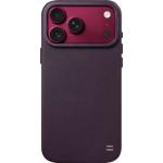 Husa Laut Lux Edge cu MagSafe compatibila cu iPhone 18 Pro / 17 Pro, Burgundy 7 - lerato.ro