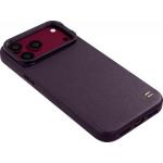 Husa Laut Lux Edge cu MagSafe compatibila cu iPhone 18 Pro / 17 Pro, Burgundy 8 - lerato.ro