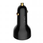 Incarcator auto LDNIO C101, 1xUSB-A, 1xUSB-C, 100W, Cablu USB-C la USB-C inclus, Negru 7 - lerato.ro