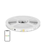 Banda LED LEPRO S2, 18W, 1200lm, Lungime 5m, Iluminare RGBIC, Control aplicatie / vocal, Bluetooth, WiFi, Multicolor 2 - lerato.ro