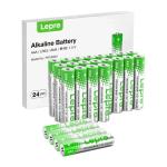 Set 24 baterii alcaline LEPRO 130001-24, AAA, 1200mAh, 1.5V, Verde 3 - lerato.ro