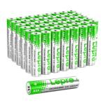 Set 48 baterii alcaline LEPRO 130001-48, AAA, 1200mAh, 1.5V, Verde 2 - lerato.ro