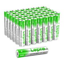 Set 48 baterii alcaline LEPRO 130001-48, AAA, 1200mAh, 1.5V, Verde