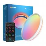 Plafoniera LED Smart LEPRO T1, RGB, 1800lm, 2700K-5700K, Control aplicatie / vocal, Alb 3 - lerato.ro