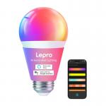 Bec Smart LED LEPRO B1, 8.5W, 806 lm, E27, WiFi, Bluetooth, Control prin aplicatie / vocal, Alb 3 - lerato.ro