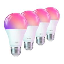 Set 4 becuri LED LEPRO B1-EU-4, 8.5W, 806lm ,2700-5700K, Iluminare RGB, E27, Wi-Fi, Bluetooth, Alb
