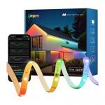 Banda LED LEPRO SW1, Lungime 10m, Iluminare RGBIC, 2700K–5700K, Control aplicatie / vocal, WiFi / Bluetooth, Multicolor 2 - lerato.ro