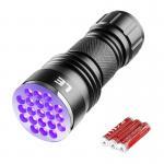 Lanterna UV Lepro 1100008, LED, 3 baterii AAA, IPX4, Negru 3 - lerato.ro