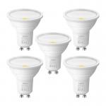 Set 5 becuri LED LEPRO 200086-DW, 3.3W, 590 lm, 6500K, GU10, Alb 2 - lerato.ro