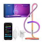 Lampa de birou LEPRO TB2, Iluminare RGB, Control aplicatie / vocal, Bluetooth, WiFi, Silver 3 - lerato.ro