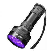 Lanterna UV Lepro HD51, LED, Detectare pete / murdarie, Negru