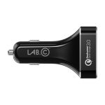 Incarcator auto LabC, 2x USB-C, 4x USB-A, 54W, 3A, Negru 5 - lerato.ro