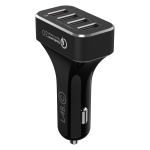 Incarcator auto LabC, 2x USB-C, 4x USB-A, 54W, 3A, Negru 7 - lerato.ro