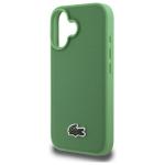 Carcasa Lacoste Iconic Petit Pique cu MagSafe compatibila cu iPhone 16 Plus, Verde 7 - lerato.ro