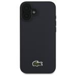 Carcasa Lacoste Iconic Petit Pique cu MagSafe compatibila cu iPhone 16 Plus, Navy Blue 2 - lerato.ro