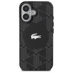 Carcasa Lacoste IML Blend Monogram cu MagSafe compatibila cu iPhone 16 Plus, Negru 2 - lerato.ro