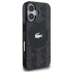 Carcasa Lacoste IML Blend Monogram cu MagSafe compatibila cu iPhone 16 Plus, Negru 5 - lerato.ro