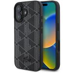 Carcasa Lacoste Blend Monogram cu MagSafe compatibila cu iPhone 16, Negru 4 - lerato.ro