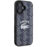 Carcasa Lacoste Monogram Vintage Logo cu MagSafe compatibila cu iPhone 16, Navy Blue 5 - lerato.ro