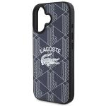 Carcasa Lacoste Monogram Vintage Logo cu MagSafe compatibila cu iPhone 16, Navy Blue 7 - lerato.ro