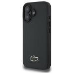 Carcasa Lacoste Iconic Petit Pique cu MagSafe compatibila cu iPhone 16, Dark Green 3 - lerato.ro