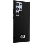 Carcasa Lacoste Iconic Petit Pique cu MagSafe compatibila cu Samsung Galaxy S24 Ultra, Negru 5 - lerato.ro