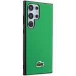 Carcasa Lacoste Iconic Petit Pique cu MagSafe compatibila cu Samsung Galaxy S24 Ultra, Verde 5 - lerato.ro