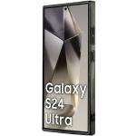 Carcasa Lacoste IML Blend Monogram cu MagSafe compatibila cu Samsung Galaxy S24 Ultra, Khaki 6 - lerato.ro