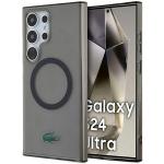 Carcasa Lacoste Transparent Design cu MagSafe compatibila cu Samsung Galaxy S24 Ultra, Negru 4 - lerato.ro