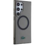 Carcasa Lacoste Transparent Design cu MagSafe compatibila cu Samsung Galaxy S24 Ultra, Negru 5 - lerato.ro