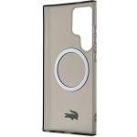 Carcasa Lacoste Transparent Design cu MagSafe compatibila cu Samsung Galaxy S24 Ultra, Negru 8 - lerato.ro