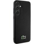 Carcasa Lacoste Iconic Petit Pique cu MagSafe compatibila cu Samsung Galaxy S24 Plus, Negru 5 - lerato.ro