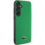 Carcasa Lacoste Iconic Petit Pique cu MagSafe compatibila cu Samsung Galaxy S24 Plus, Verde 5 - lerato.ro