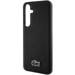 Carcasa Lacoste Iconic Petit Pique cu MagSafe compatibila cu Samsung Galaxy S24, Negru 7 - lerato.ro