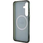 Carcasa Lacoste IML Blend Monogram cu MagSafe compatibila cu Samsung Galaxy S24, Khaki 8 - lerato.ro