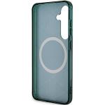 Carcasa Lacoste IML Blend Monogram cu MagSafe compatibila cu Samsung Galaxy S24, Dark Green 8 - lerato.ro