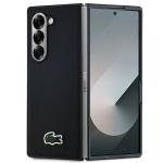 Carcasa Lacoste Iconic Petit Pique Woven Logo cu MagSafe compatibila cu Samsung Galaxy Z Fold 6, Negru 3 - lerato.ro