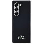 Carcasa Lacoste Iconic Petit Pique Woven Logo cu MagSafe compatibila cu Samsung Galaxy Z Fold 6, Negru 2 - lerato.ro